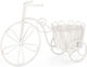 Bizzotto Plant Stand Metal White 54cmx19cmx34cmcm.