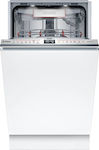 Bosch Πλήρως Εντοιχιζόμενο Πλυντήριο Πιάτων με Wi-Fi για 10 Σερβίτσια Π44.8xY81.5εκ.