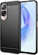 Techsuit Carbon Back Cover Silicon Negru (Honor...