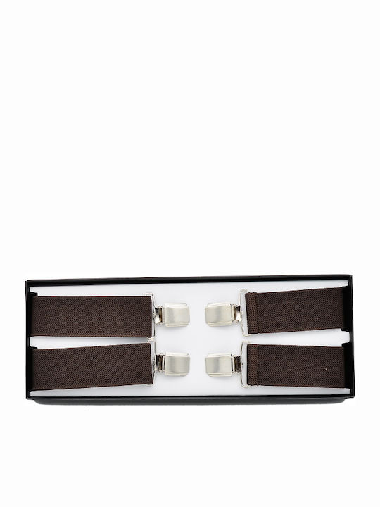 T164a Suspenders Monochrome Brown