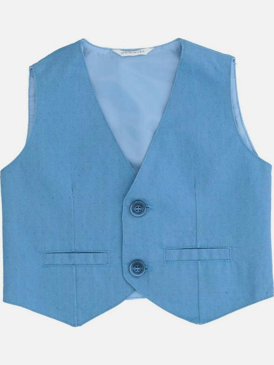 Kids Vest Light Blue