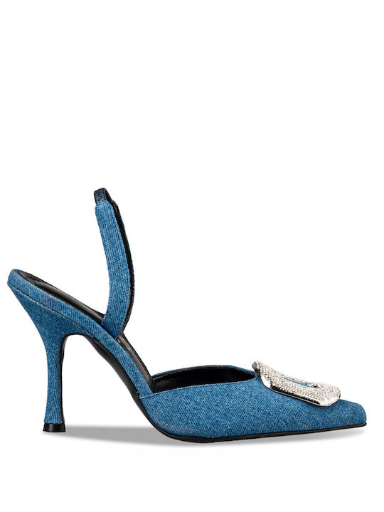 Envie Shoes Blue Heels