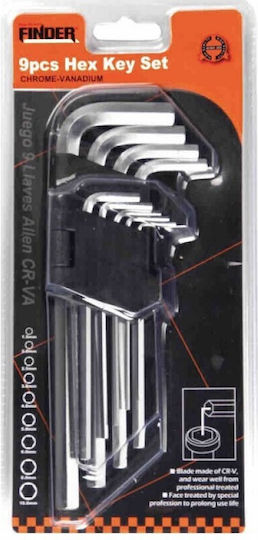 Finder Set 9 Allen Wrenches