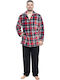 Koyote Winter Herren-Robe Rot