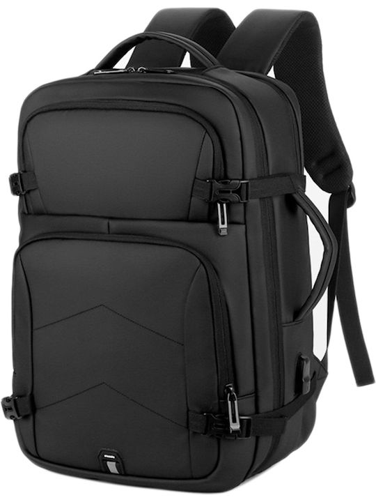 Playbags Collection Τσάντα Πλάτης 15.6" Μαύρη