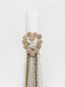 Wedding Tapered Lamp 12cm