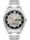 Thomas Earnshaw Limited Ανδρικό Ρολόι 43mm Μπαταρίας με Ασημί Μεταλλικό Μπρασελέ