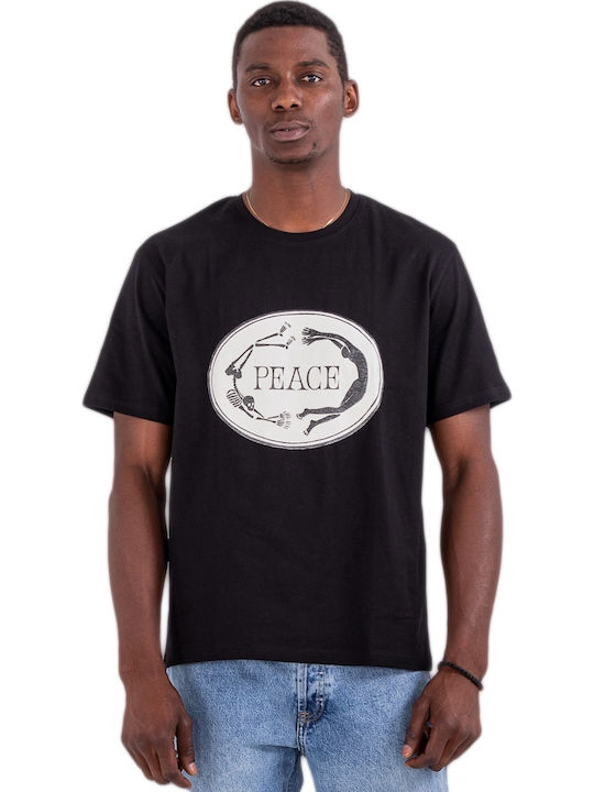 Tee Library T-shirt Μαύρο