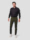 Trousers Chino Elastic in Regular Fit Khaki