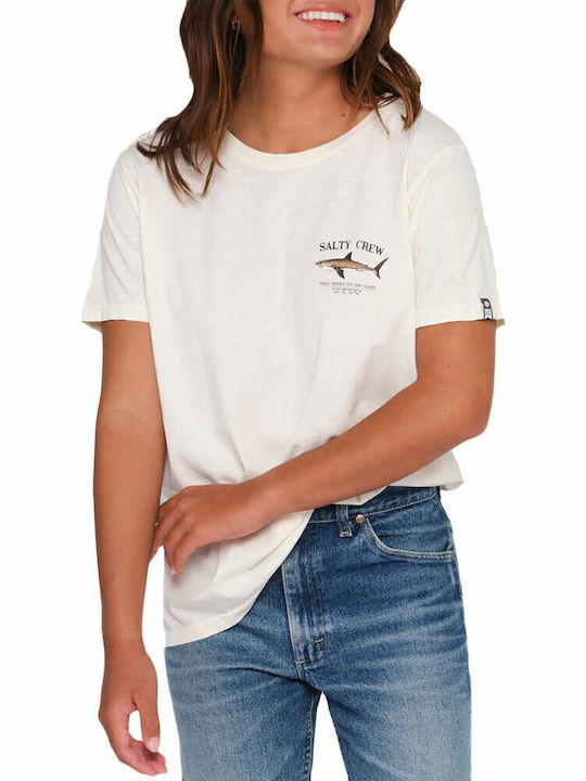 Bruce Boyfriend Women's Oversized T-shirt White
