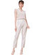 Damen Chino Hose Weiß