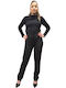 Women's Fabric Trousers Black