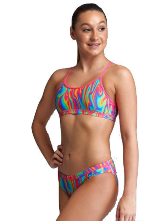 Funkita Îmbrăcăminte de Înot pentru Copii Bikini Îmbrăcăminte de înot pentru copii Multicolor