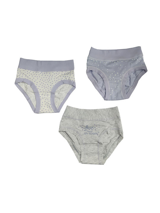 Cotonella Kids Briefs Set Lilac 3pcs