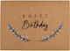 Greeting Card Birthday 21x15cm