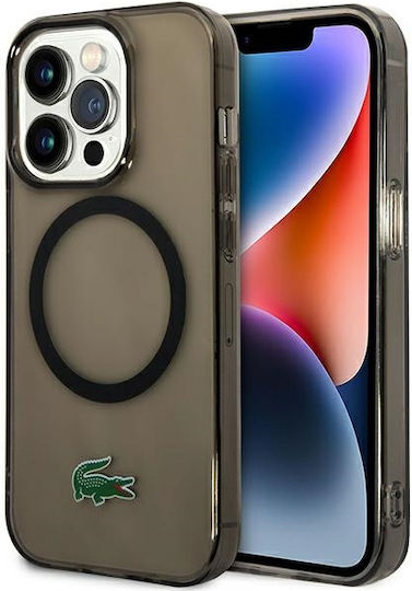Lacoste Back Cover Plastic Black (iPhone 14 Pro Max)