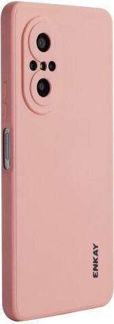 Enkay Hat Prince Umschlag Rückseite Silikon Rosa (Huawei Nova 9 SE / Ehre 50)