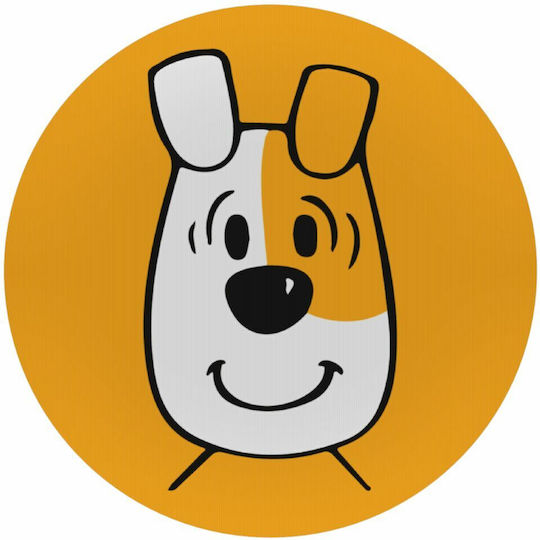 Koupakoupa Reksio Bolek I Lolek Mouse Pad (200mm) Κίτρινο KP_11367_MOUSEPAD-ROUND