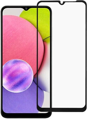 Rurihai Full Face Tempered Glass Μαύρο (Samsung Galaxy A03s)