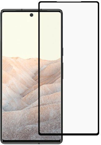 Full Face Tempered Glass Μαύρο (Google Pixel 6 μαύρο)