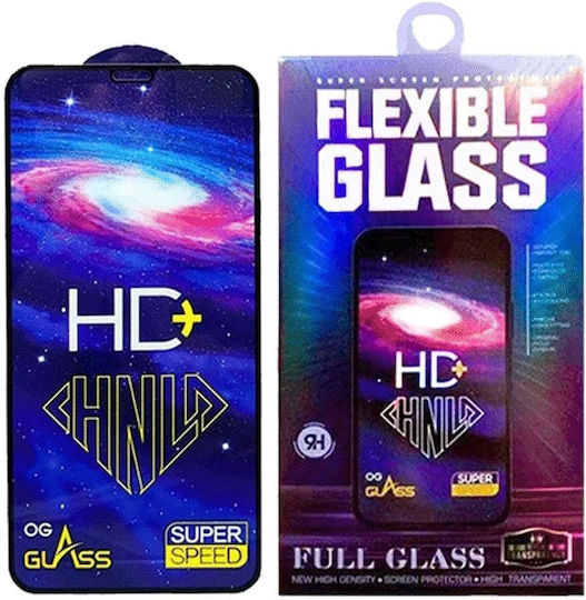 Face Tempered Glass Μαύρο (Honor 50 Lite)