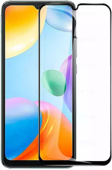 Adeziv complet Full Face Tempered Glass Negru (Redmi 12C)