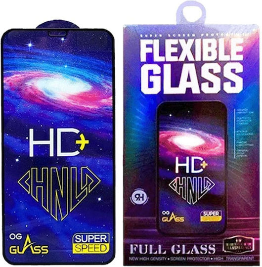 Face Full Glue Tempered Glass Μαύρο (Poco X3 GTRealme GT 5G)