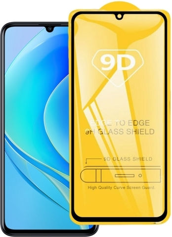 Tempered Glass Μαύρο (Huawei Nova Y70)