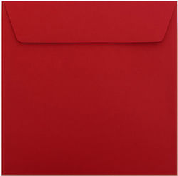 Invitation Envelope 17x17cm Red