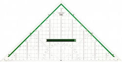 M+R Geometrisches Dreieck Kunststoff Durchsichtig M+R Geometrisches Dreieck Kunststoff Durchsichtig
