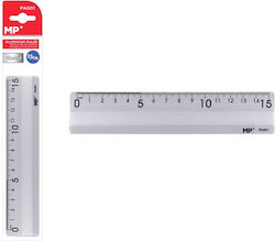 Madrid Papel Aluminum Ruler 15cm