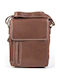 Leder Herren Schulter / Crossbody Braun Tasche