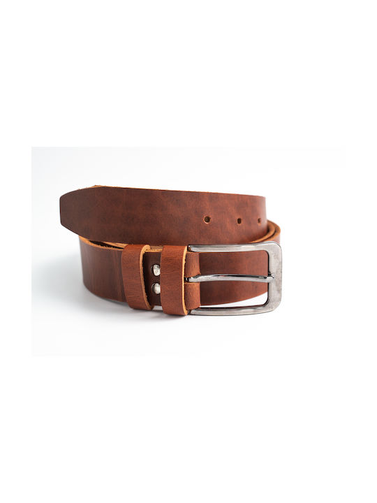 Men's Leather Belt Brown
