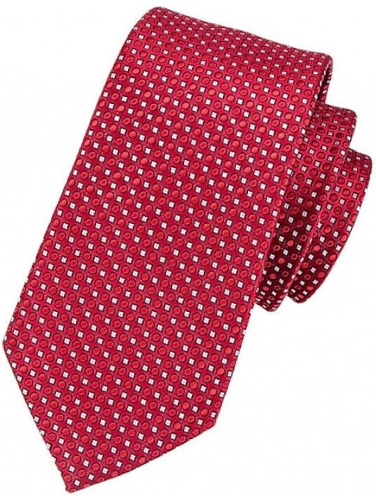 Epic Ties Herren Krawatte Seide Gedruckt in Rot Farbe
