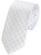 Epic Ties Silk Men's Tie Printed White