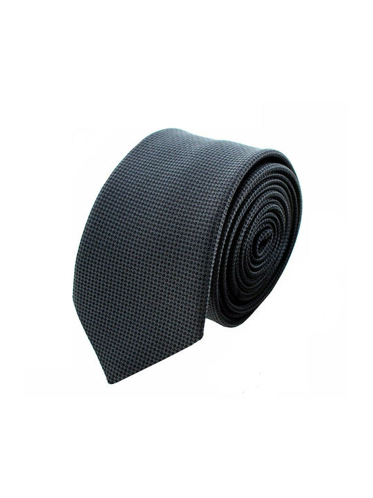 Men's Tie Printed Black