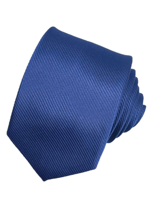 Men's Tie Monochrome Navy Blue