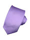 Ανδρική Γραβάτα Μονόχρωμη σε Μωβ Χρώμα