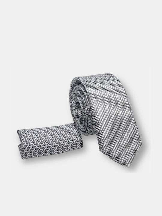 Canadian Country Men's Tie Set Monochrome Gray