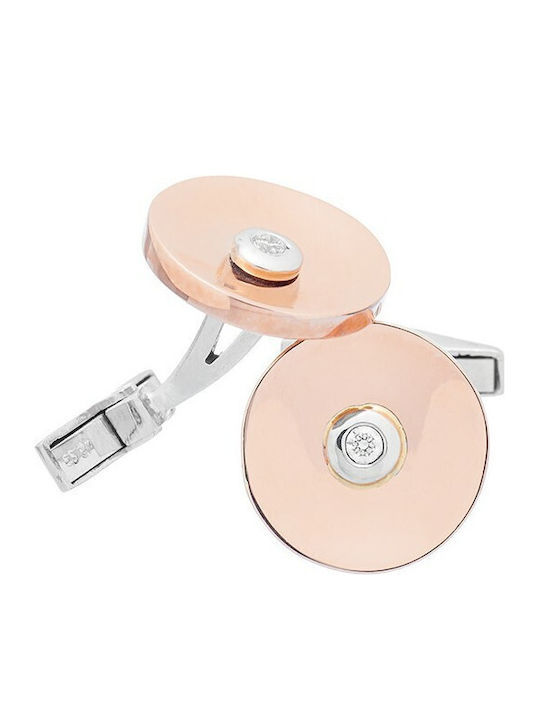Vitopoulos Manschettenknöpfe in Rose Gold Farbe