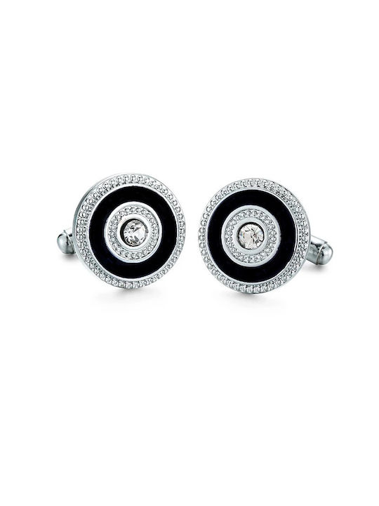 Cufflinks of Steel Black