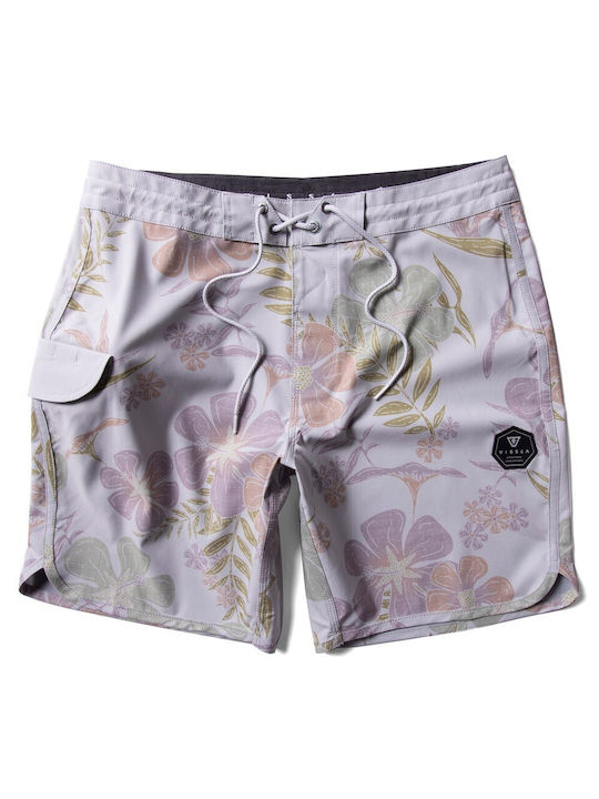 Vissla Isle 17.5" Men's Swimwear Shorts Pink with Patterns