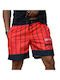 Men's Swimwear Shorts Orange Striped