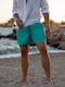 Herren Badebekleidung Shorts Grün