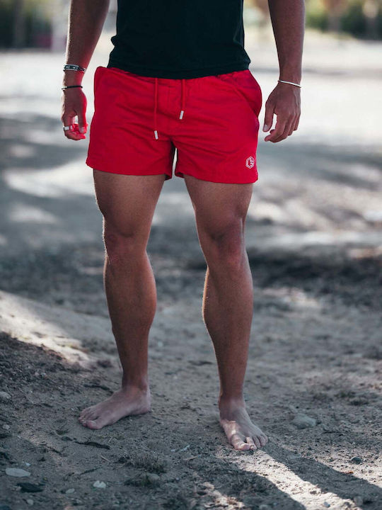 Herren Badebekleidung Shorts Rot