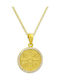 Goldjewels Charm Amulett Konstantin aus Vergoldet Silber mit Zirkon