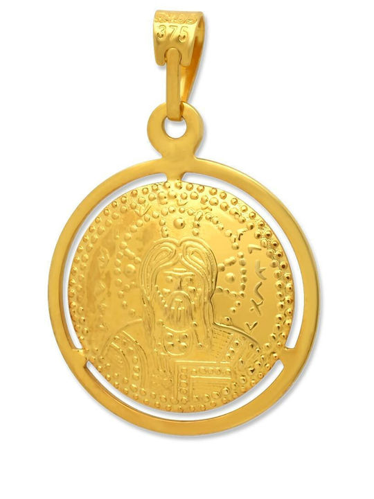Goldjewels Charm Talisman Constantin Placat Cu Aur 9K