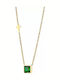 from Gold Plated Steel with Zircon