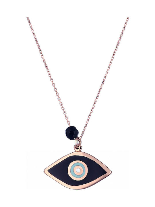 Necklace Eye from Gold 14K