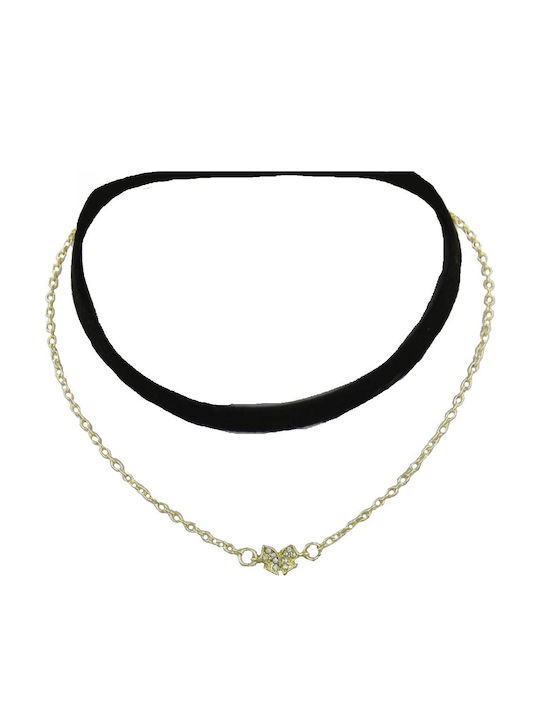 Tatu Moyo Halskette Halsband mit Design Schmetterling